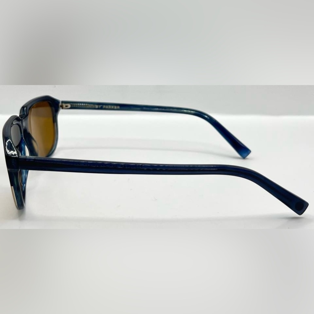 Warby Parker Garrett 953 Blue Oval Sunglasses Frames Only - Picture 5 of 8